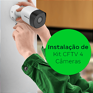Instalação Kit CFTV 4 Câmeras + Configuração para acesso remoto