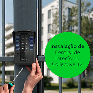 Instalação Central de Interfonia Collective 12