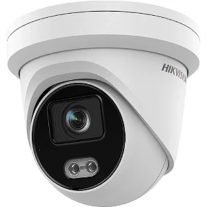 CAMERA IP 4MP DOME 2.8MM DS-2CD2347G2-LU COLORVU ACUSENSE WDR130DB IP67 H2.65+ MICROFONE EMBUTIDO SLOT MICROSD - HIKVISION