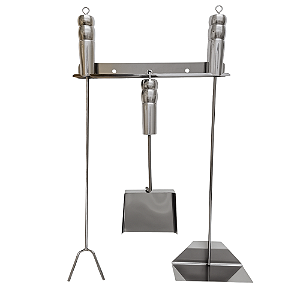 Kit Limpeza de Churrasqueira Com Suporte Bem Grill