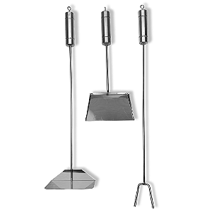 Kit Limpeza Churrasqueira Em Inox Bem Grill