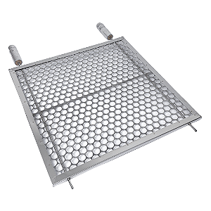 Grelha Moeda Inox Para Churrasco Bem Grill