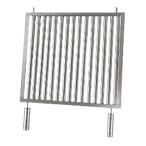 Grelha Parrilla Uruguaia Inox para Churrasqueira