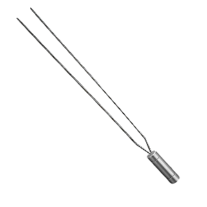 Espeto Duplo Para Churrasco Inox