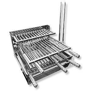 Suporte Suspenso para Bancada em Inox 7 Peças