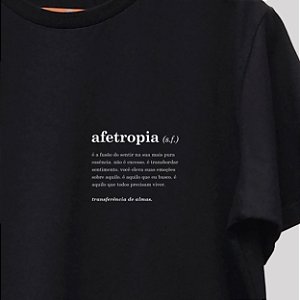 Camiseta Afetropia - Algodão Eco3 Premium Curinga