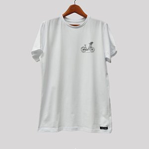 Camiseta e Baby Look Bici Retrô - Algodão Eco3 Premium Curinga