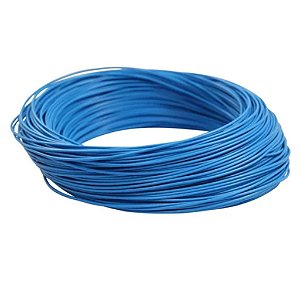 CABO AUTOMOTIVO CU 1 X 1,00mm2 12V AZUL 100mts