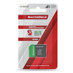 CARTAO DE MEMORIA MASTERDRIVE 8GB