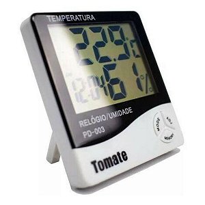 MONITOR DE TEMPERATURA E UMIDADE MARCA:TOMATE PD-003