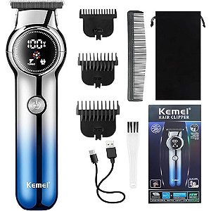 APARADOR DE CABELO SEM FIO DE USO DOMESTICO M-KM-1852