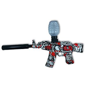 METRALHADORA BOLINHA DE GEL ELETRICA RECARREGAVEL**