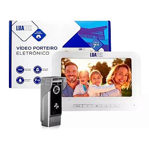 INTERFONE COM CAMERA 01 BOTAO DE CHAMADA - MARCA LUATEK LKM-1104