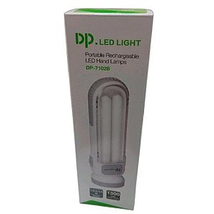 LUMINARIA DE EMERGENCIA RECARREGAVEL LED 6W DP - DP-7102B