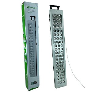LUMINARIA DE EMERGENCIA RECARREGAVEL 60 LEDS DP-720