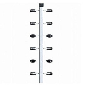 PERFIL P/ CERCA TUBULAR P/ CANTO 1 MT 25X25 HASTER COMPLETA 0423