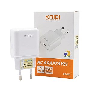 CARREGADOR PARA TELEFONE CELULAR KD-669