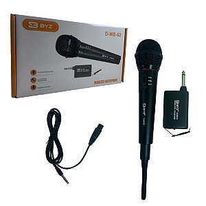 MICROFONE SEM FIO REF: D-MB-62