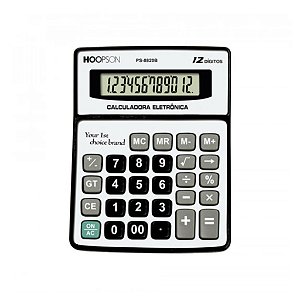 CALCULADORA  HOOPSON-12 DIGITOS PS-8820B