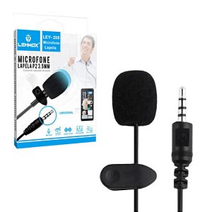 MICROFONE DE LAPELA LEY-205