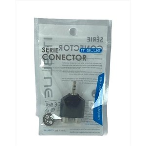 ADAPTADOR P2/RCA IT-BLUE LE-5508