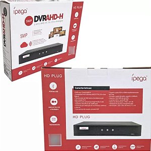 APARELHO DVR 8 CANAIS DADOS EM DISCO RIGIDO IPEGA KP-CA231