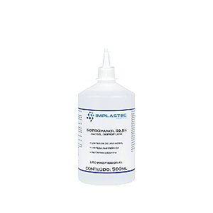 ALCOOL ISOPROPILICO 500ML BICO IMPLASTEC