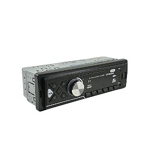 SOM AUTOMOTIVO MP3 PLAYER 1DIN, DISPLAY LED, CONEXAO BLUETOOTH, USB KP-RA918