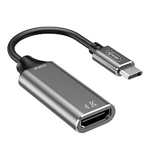 CONVERSOR DE VIDEO ENTRADAS HDMI EM COMPUTADORES TYPE-C KNUP KP-AD131