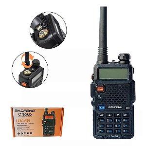 REF.:UV-5R  APARELHO PORTATIL DE RADIOTELEFONIA TIPO WALKIE TALKIE