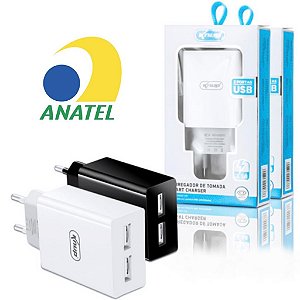 CARREGADOR DE TOMADA USB 5VDC - MARCA: KNUP - KP-IC021