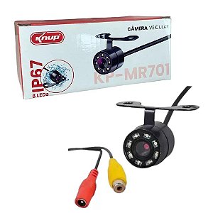 CAMERA DE RE VEICULAR MODELO BORBOLETA KNUP KP-MR701