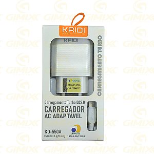 CARREGADOR PARA CELULAR KD-550A