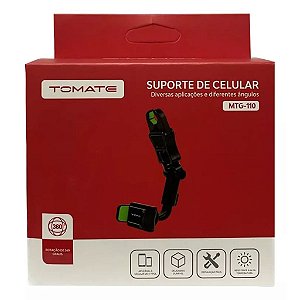 SUPORTE VEICULAR DE PLASTICO PARA CELULAR MARCA:TOMATE MTG-110