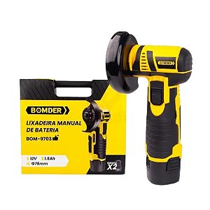 EQUIPAMENTO COM MOTOR ELETRICO LIXADEIRA 12V REF : BOM-9703