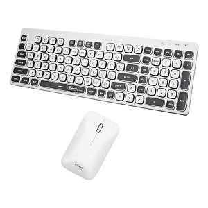 KIT TECLADO E MOUSE SEM FIO WIRELESS 2.4GHZ KP-TE137