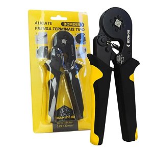ALICATE PRENSA TERM PINO TUB 0,25 A 10MM BOM-1710