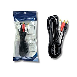 CABO DE AUDIO P2/2RCA 1.5M KP-PR201