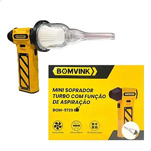 SOPRADOR DE AR,PORTATIL, COM MOTOR ELETRICO BOM-9729