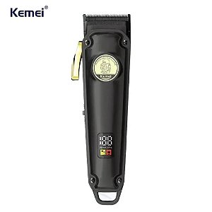 APARADOR DE CABELO SEM FIO DE USO DOMESTICO KM-2372