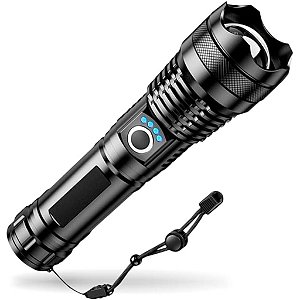 LANTERNA LED E BATERIA RECARREGAVEL BATERIA: 1200MAH - ON-LT040