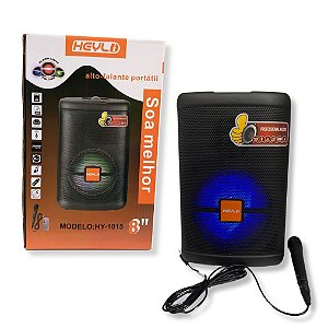 HY1015 CAIXA DE SOM RADIO FUNCAO MP3