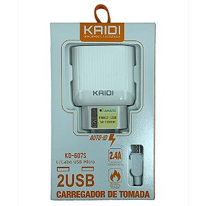 CARREGADOR PARA TELEFONE CELULAR KD-607S