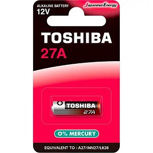 PILHA ALCALINA 12V 27A TOSHIBA C (CAR/1)