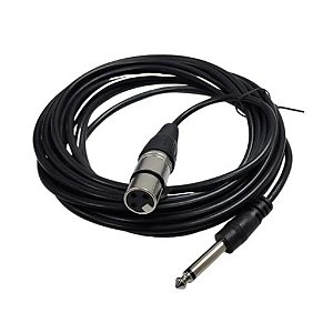 CABO DE MICROFONE XLR X PIO ESTEREO - MARCA: KNUP - KP-YP5019 5M