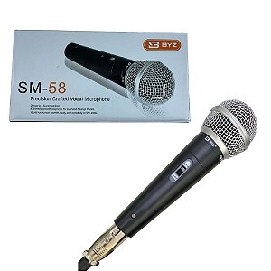 MICROFONE BYZ REF SM-58