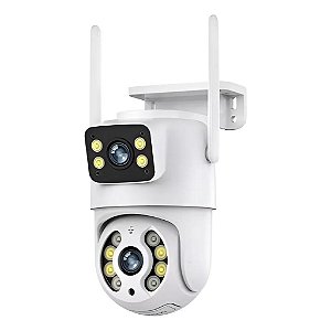 CAMERA IP EXTERNA PROVA DAGUA, GIRATORIA 360, WIFI FULL HD 1080P REF.:40-A8I