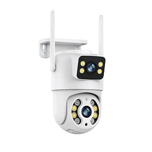 CAMERA IP EXTERNA PROVA DAGUA, GIRATORIA 360, WIFI FULL HD 1080P REF.:40-A8I