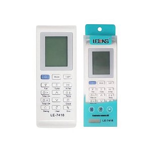 CONTROLE REMOTO DE AR CONDICIONADO ELETROLUX LE-7418