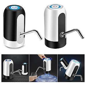 BOMBA PARA GALAO DE AGUA AUTOMATICO COM BATERIA RECARREGAVEL MTC-016